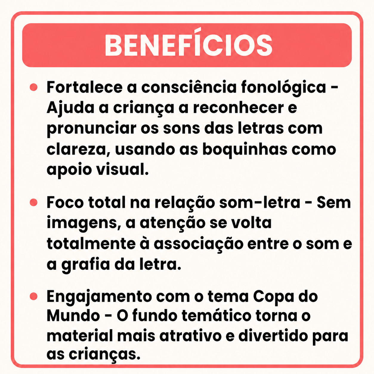 Benefícios